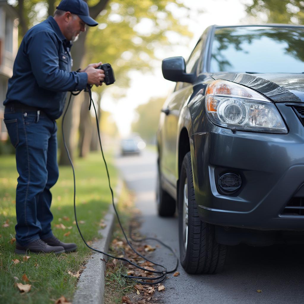 Using an OBD2 Cable Extension for Mobile Diagnostics