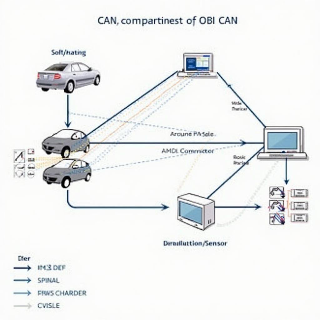 OBD2 CAN Network Protocol Diagram