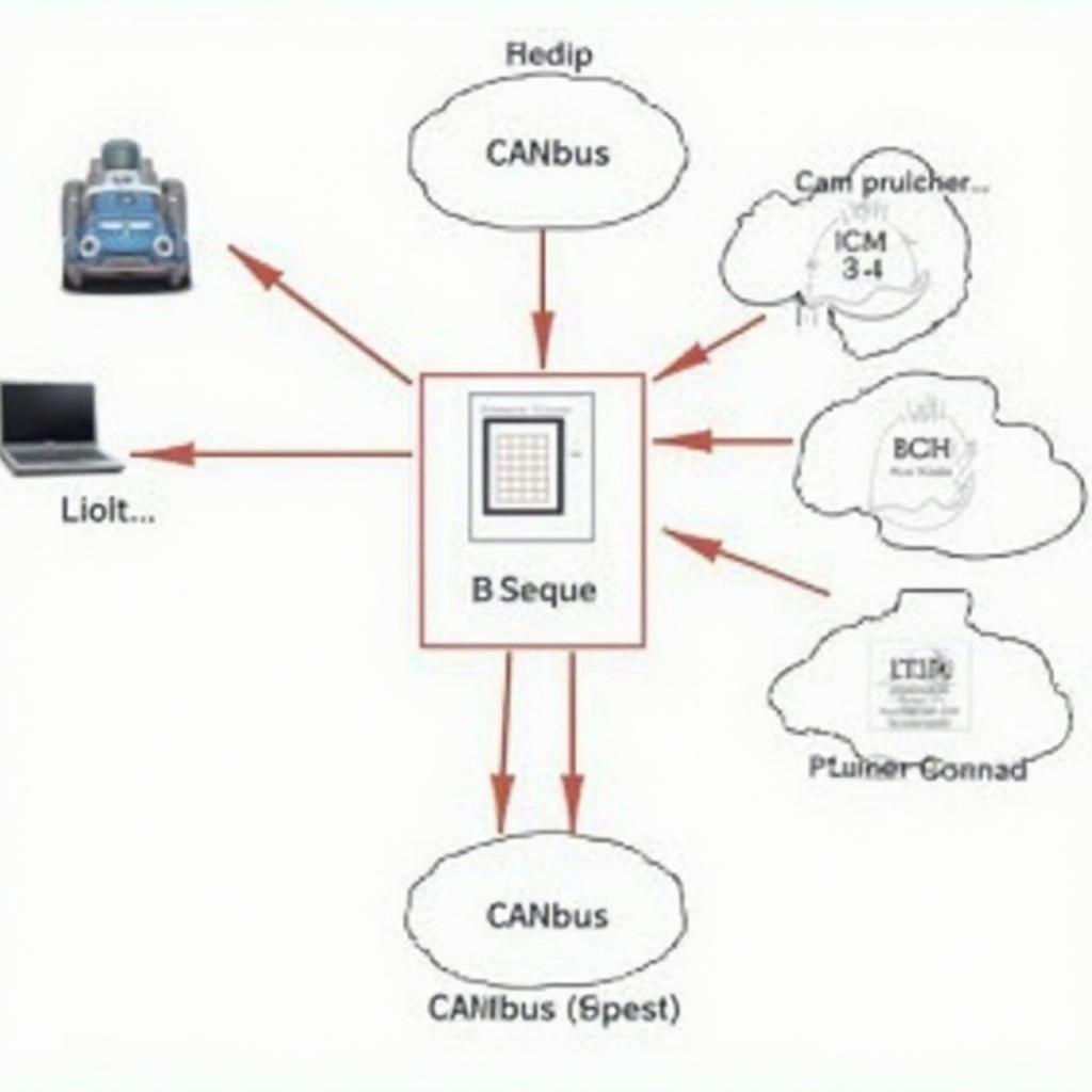 OBD2 CANbus Messaging Diagram