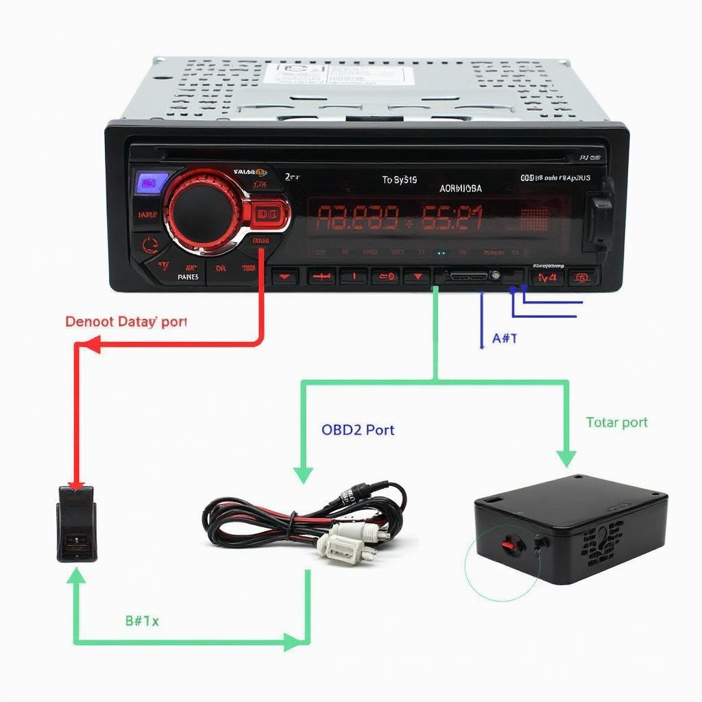 OBD2 Car Stereo Connection Diagram