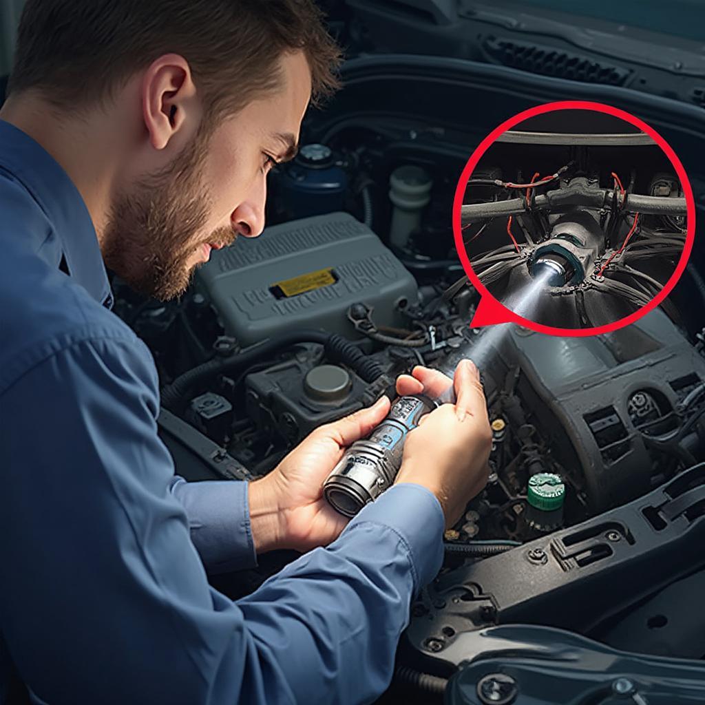 Visual inspection of wiring and connectors