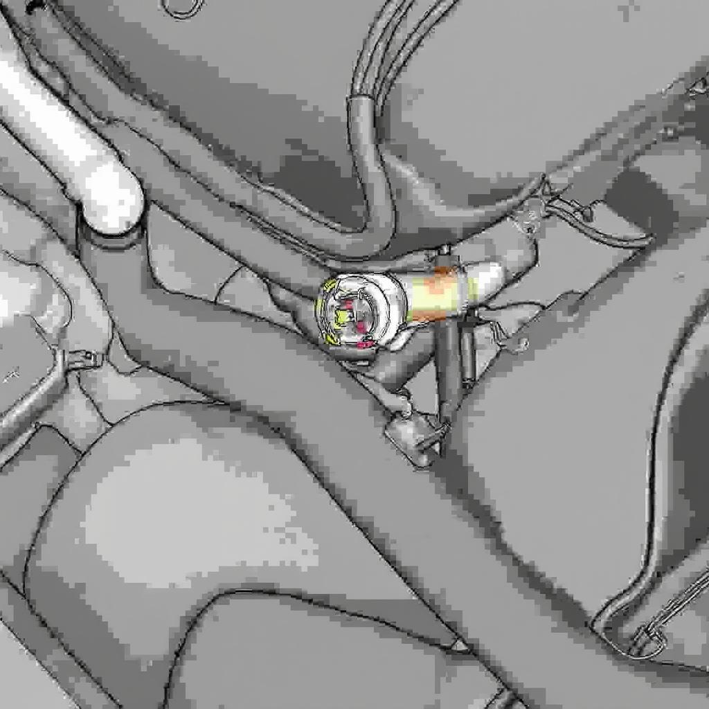 OBD2 Code P0147 Oxygen Sensor Location