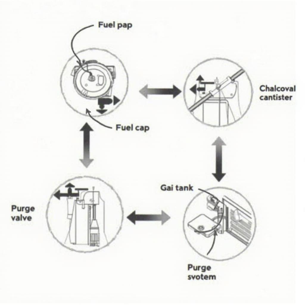 OBD2 Code P0440 EVAP System Diagram