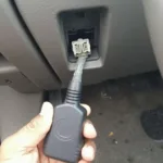 OBD2 Connector Location in a 2009 Toyota Corolla