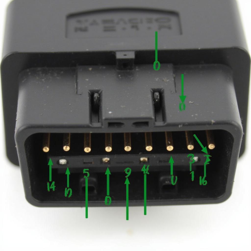 OBD2 Connector Pin Identification