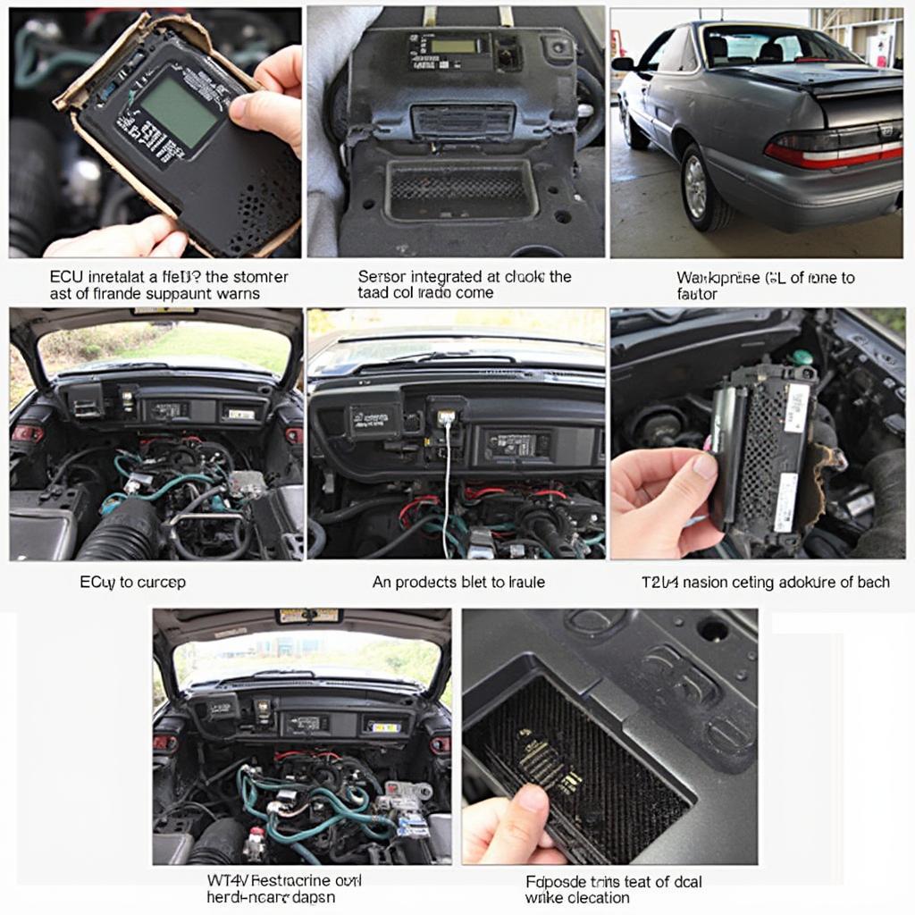 OBD2 Conversion Process for a 1995 Vehicle: Step-by-step guide with images