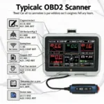 Key OBD2 Parameters Displayed on a Scanner