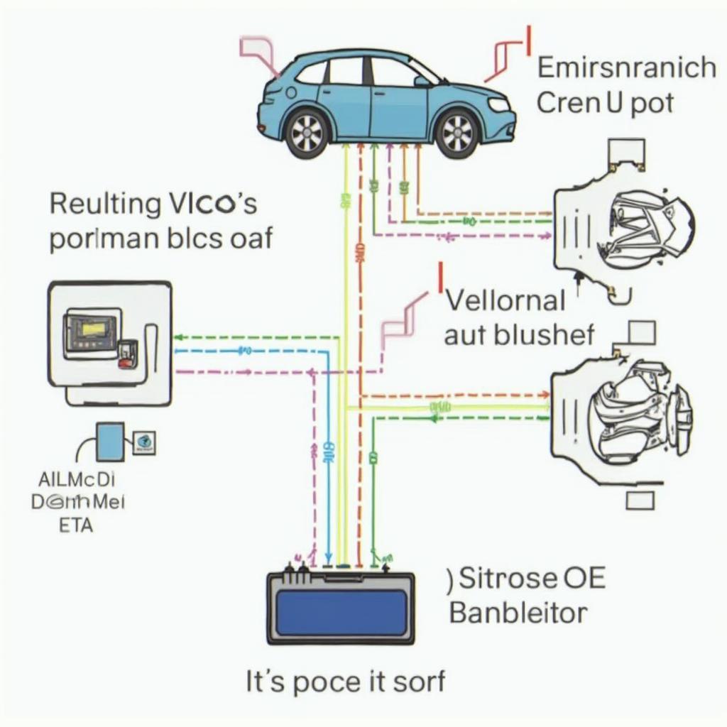 OBD2 Emulator Bypass Emissions Diagram