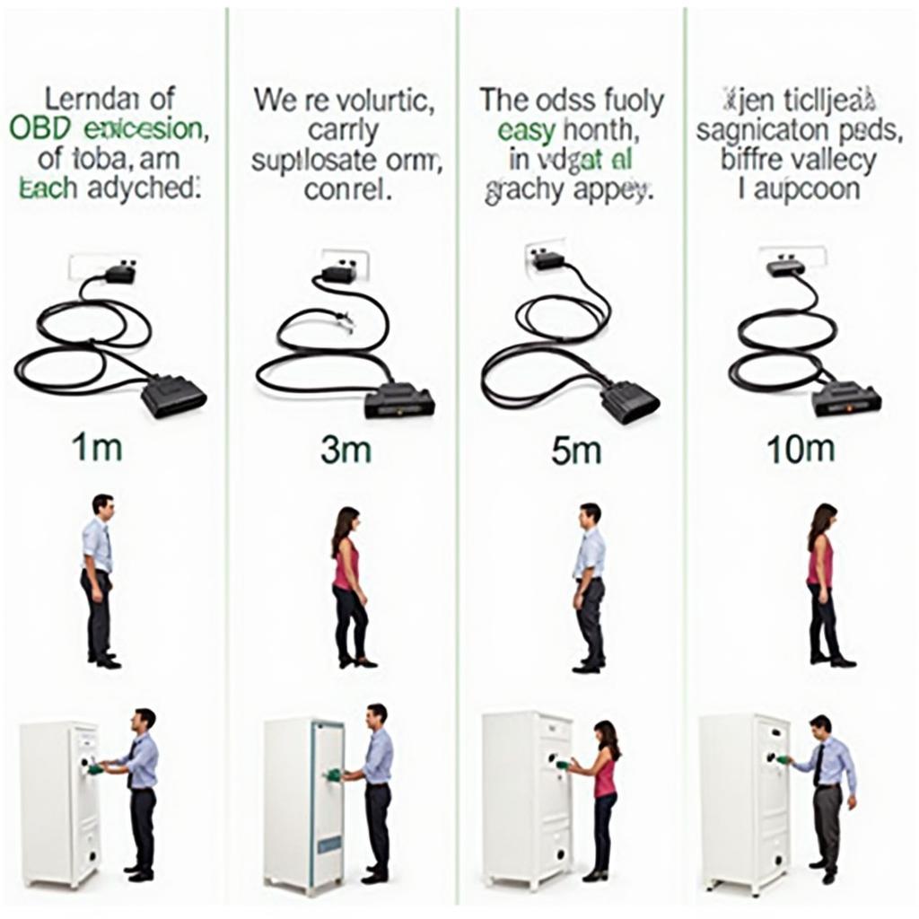 OBD2 Extension Cable Length Comparison