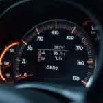 OBD2 Gauge Data Display