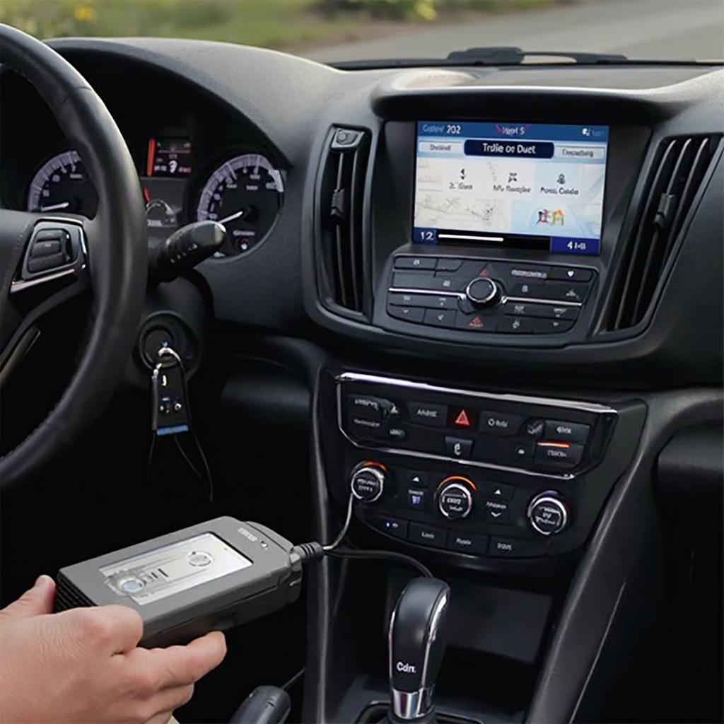 OBD2 HUD Manual Basics: Connecting the device to your car's OBD2 port and navigating the initial setup menu.