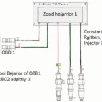 Wiring Diagram for OBD2 Injectors on an OBD1 ECU