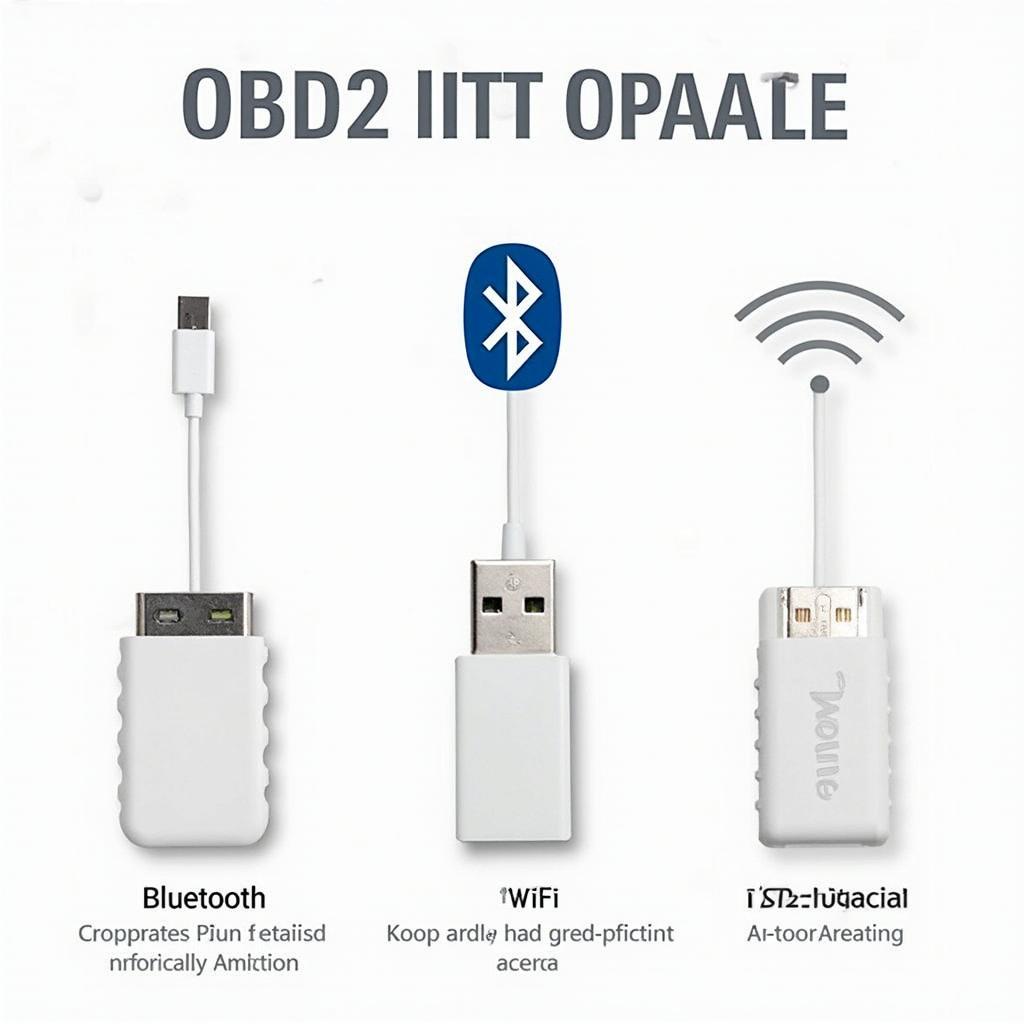 Different OBD2 Interface Types: USB, Bluetooth, and WiFi