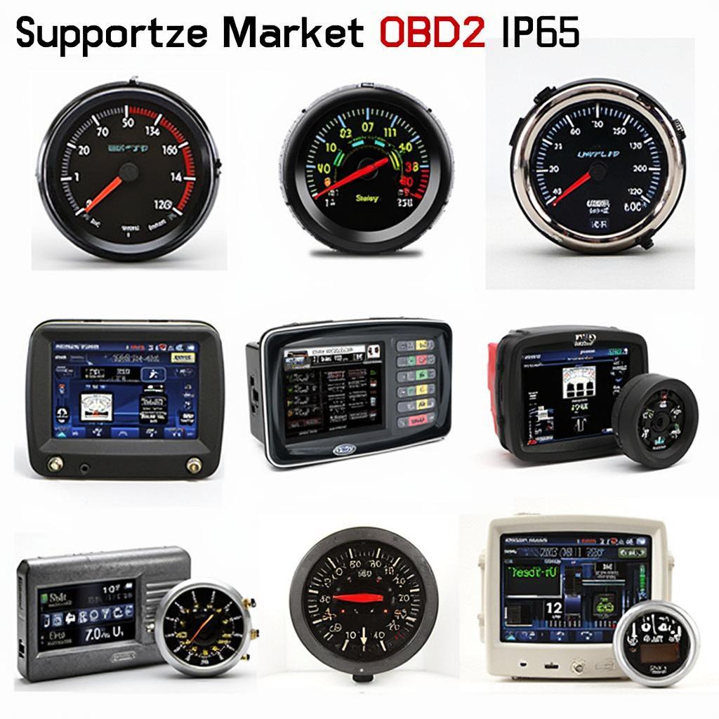 Different Types of OBD2 IP65 Gauges