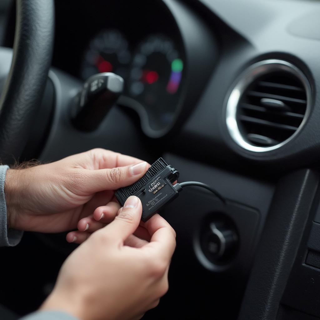 Installing an OBD2 MPG Gauge into a Car's OBD2 Port