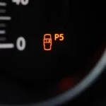 Check Engine Light Illuminated on a Honda Dashboard