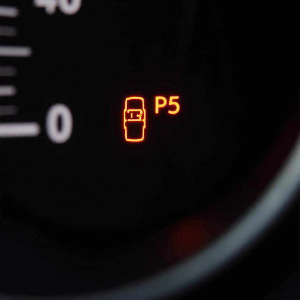 Check Engine Light Illuminated on a Honda Dashboard