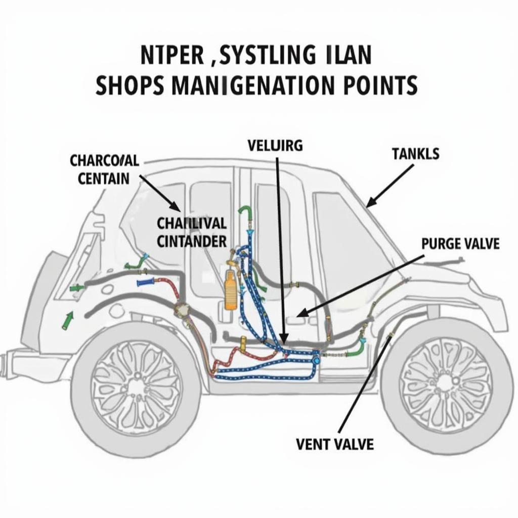 OBD2 P0440 EVAP System Diagram