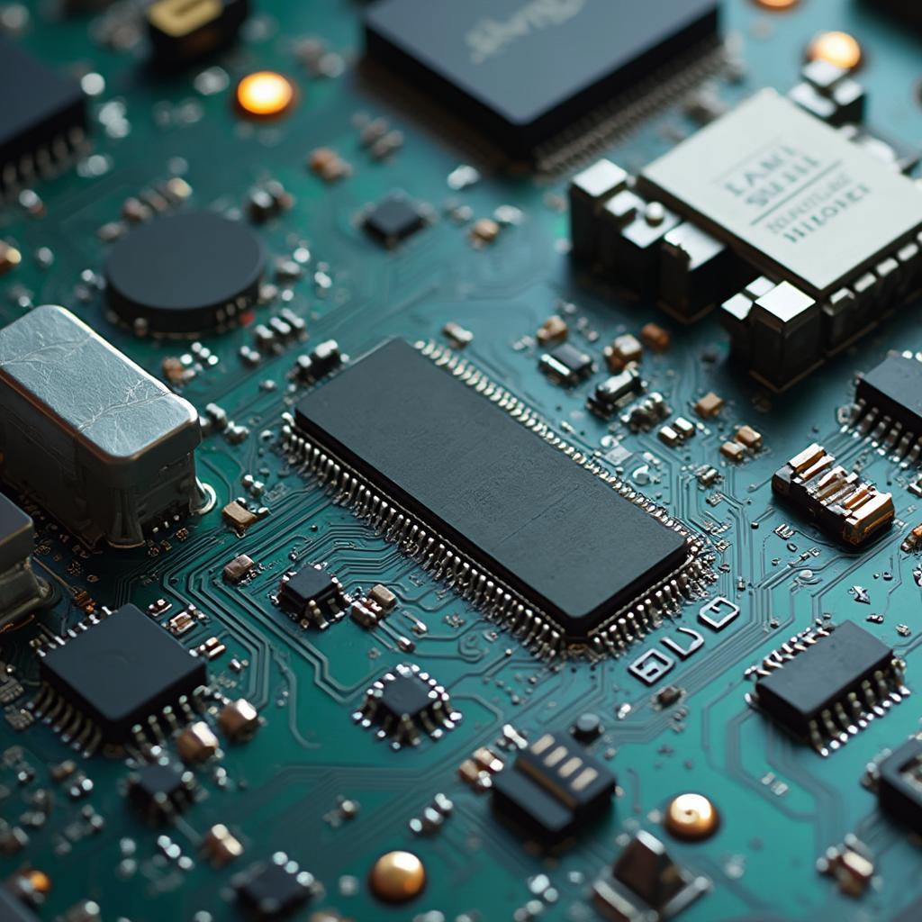 Internal Circuitry of an OBD2 Piggyback Device