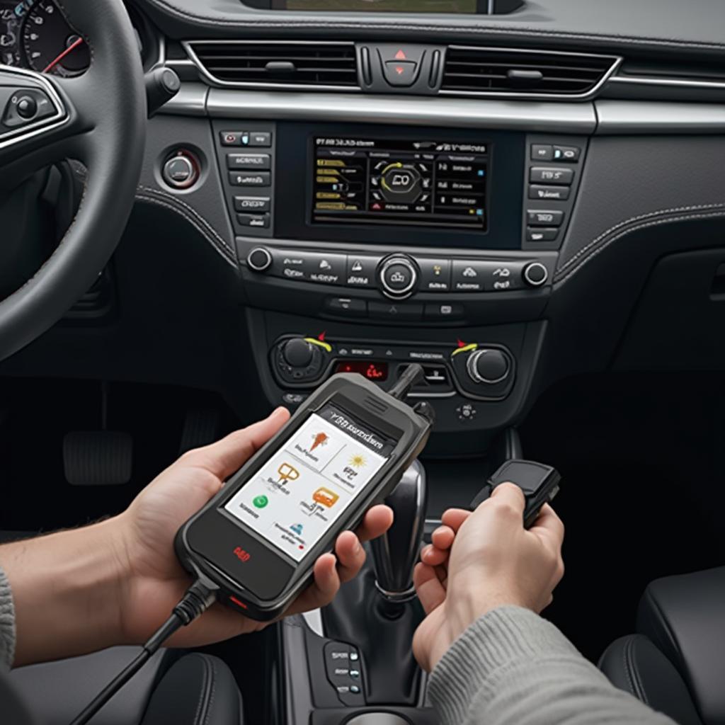 Connecting an OBD2 Reader to a Vauxhall Insignia