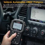 OBD2 Scanner Detecting Car Protocol