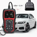 OBD2 Scanner Connected to BMW M240i