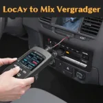 OBD2 Scanner Connected to a Mitsubishi Outlander