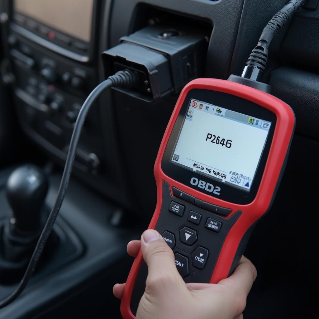 Using an OBD2 Scanner to Diagnose P2646