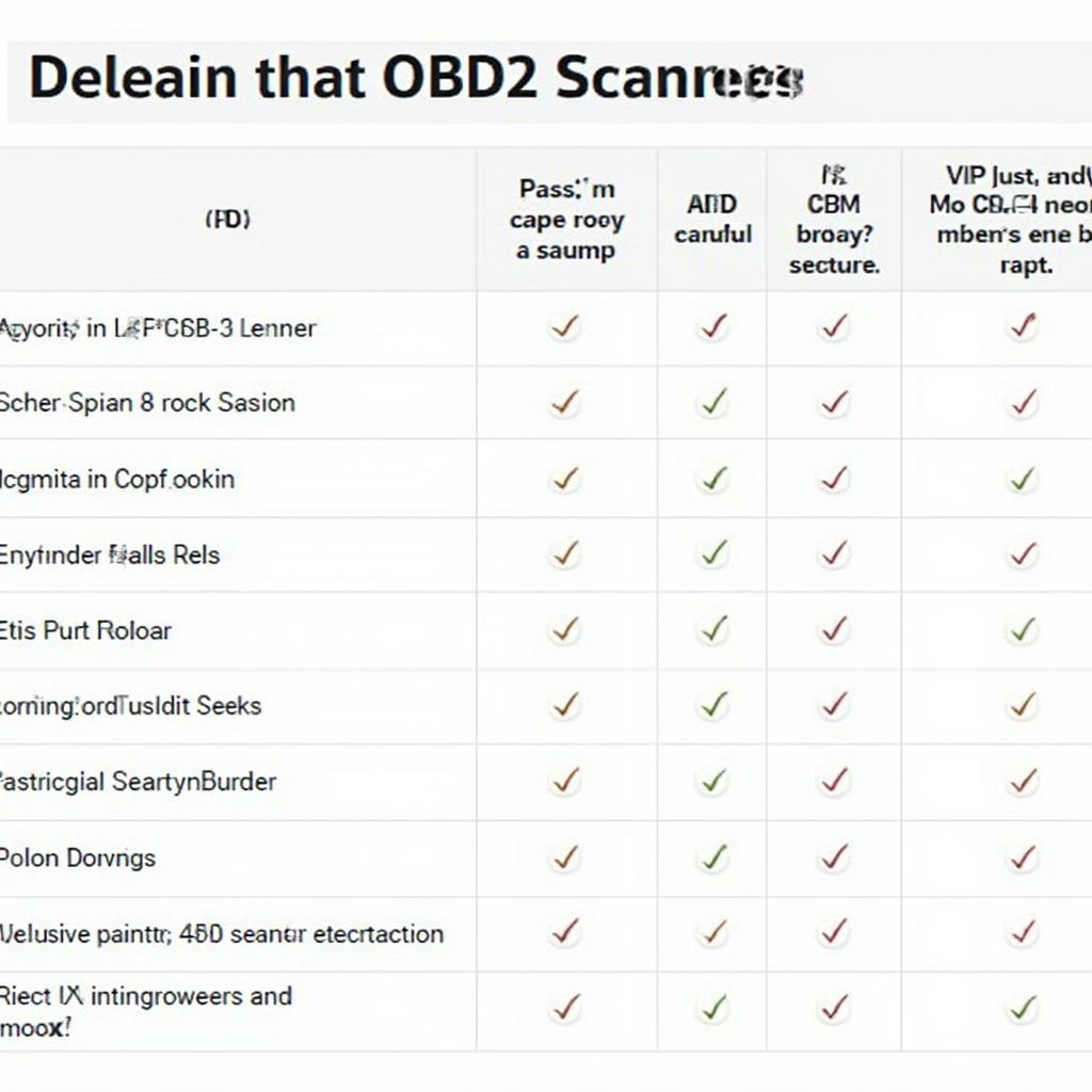 Comparing OBD2 Scanners on eBay