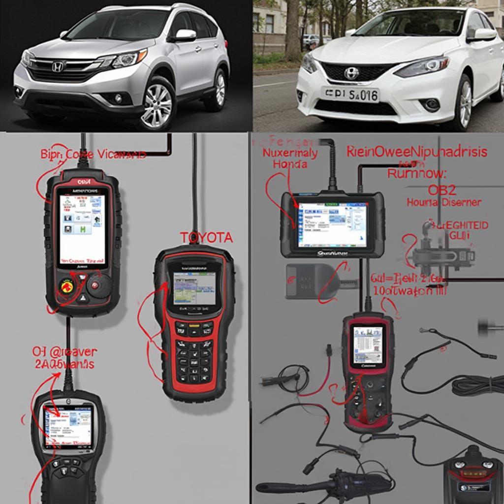 OBD2 Scanner for Honda and Toyota Vehicles