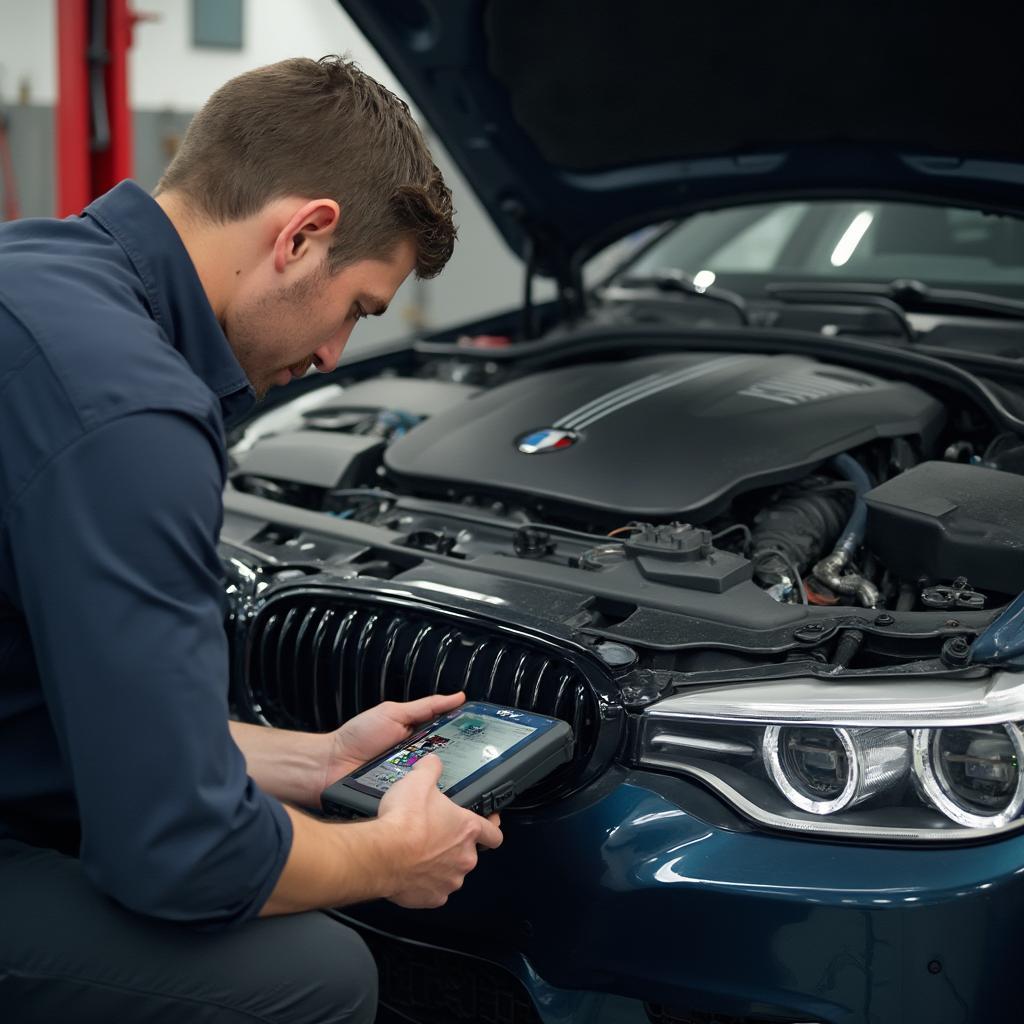 Using an OBD2 Scanner on a BMW M3