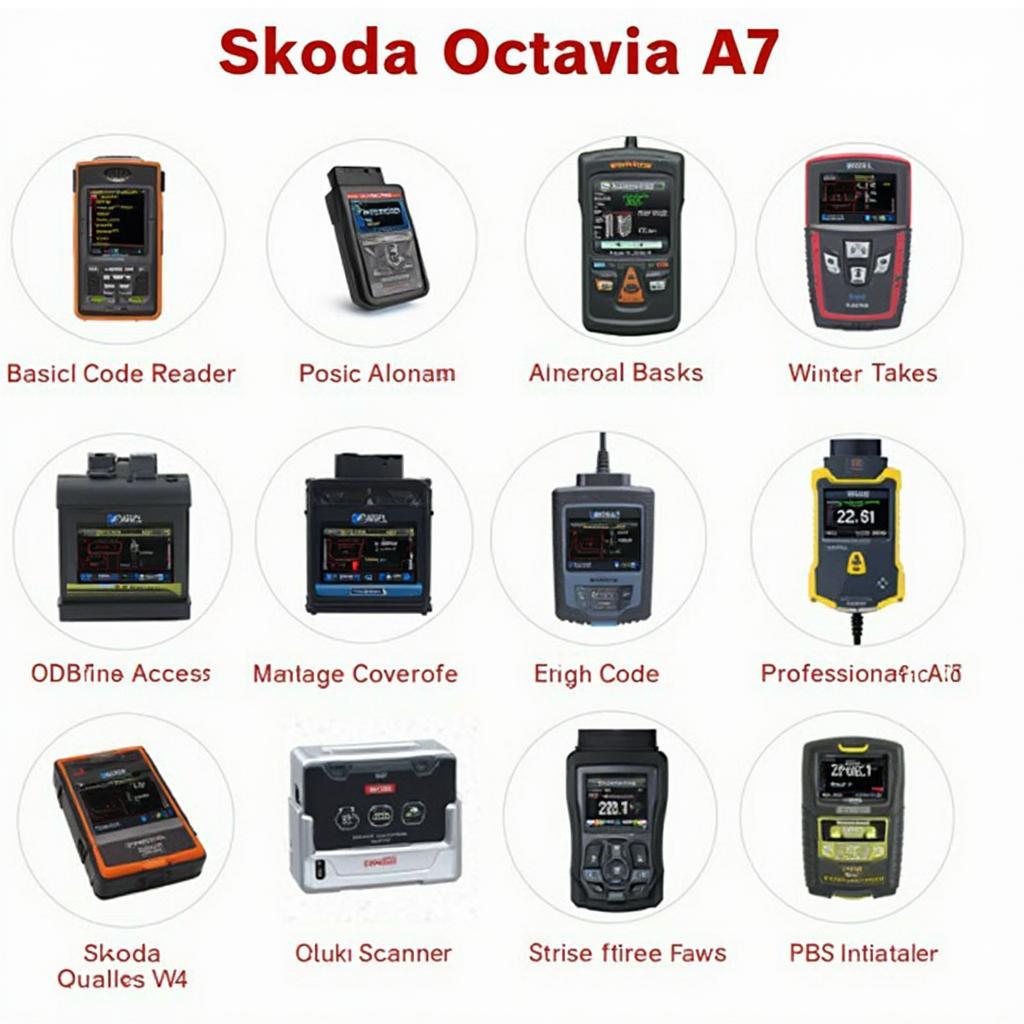 Different OBD2 Scanners for Skoda Octavia A7