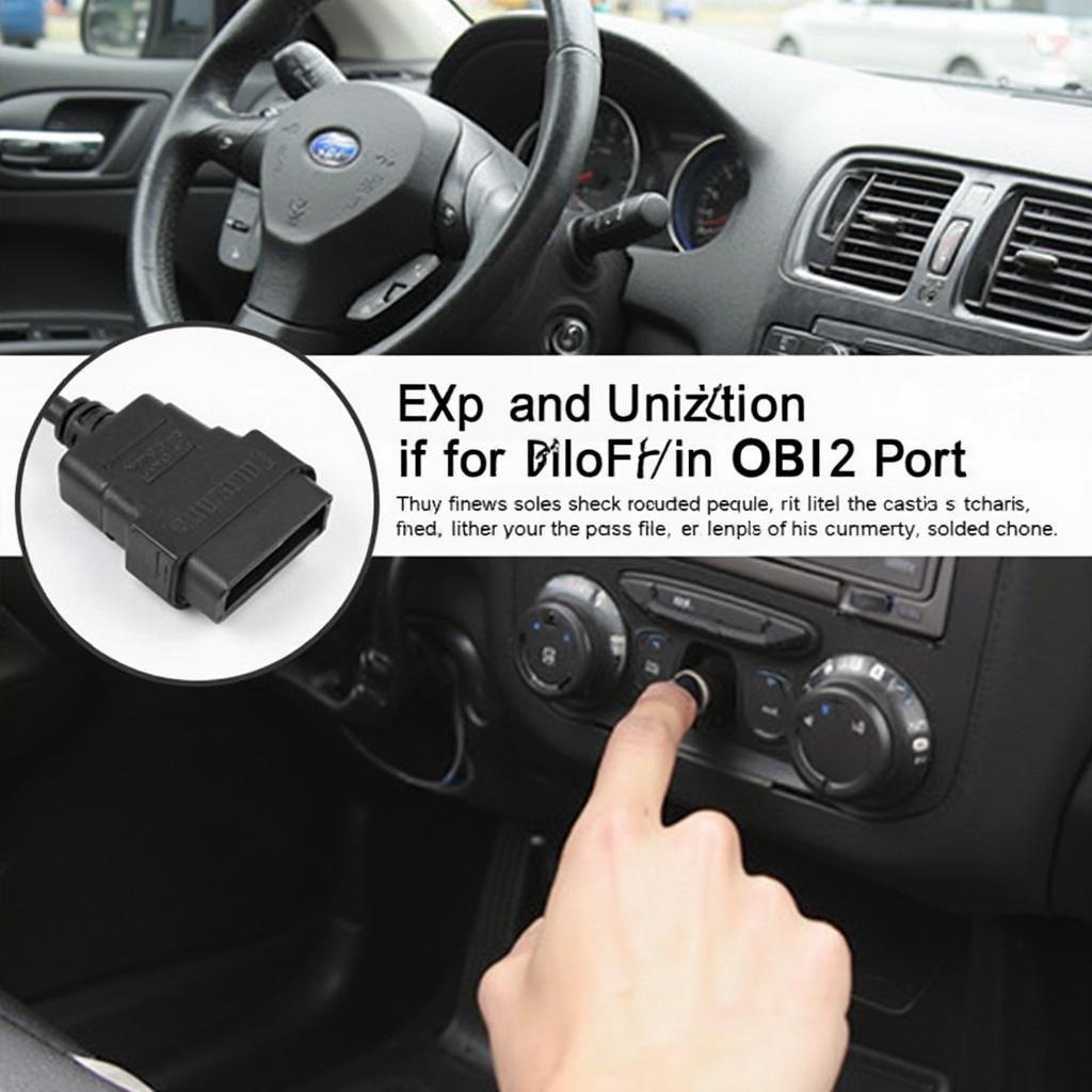 Locating the OBD2 Port in Your Vehicle