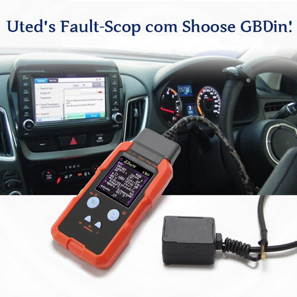 OBD2 Scanner Reading Codes