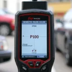 OBD2 Scanner Reading P1100 Code