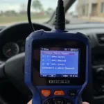 OBD2 Scanner Displaying P0305 Code