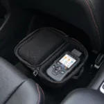 OBD2 Scanner Stored in Glove Compartment