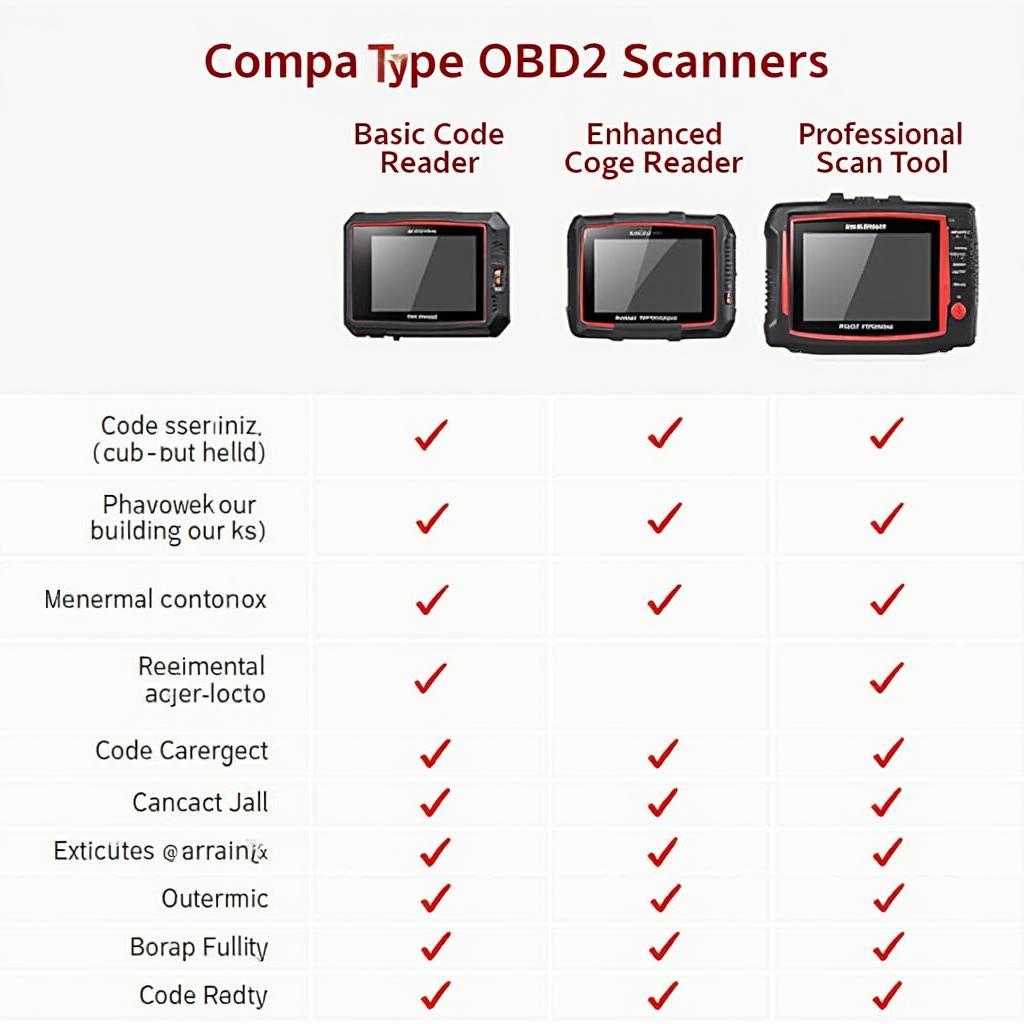 Comparing Different Types of OBD2 Scanners