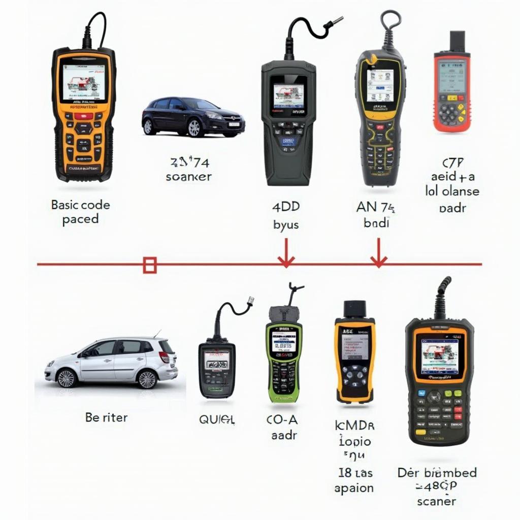 Different Types of OBD2 Scanners Compatible with Opel Zafira