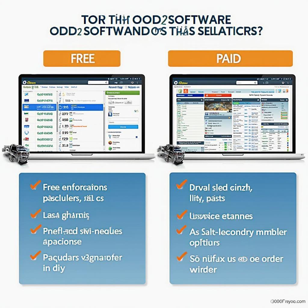 Free vs. Paid OBD2 Software Interface