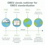 OBD2 Standardization Timeline