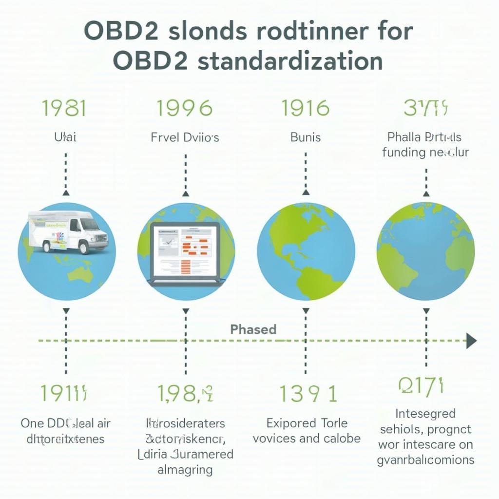 OBD2 Standardization Timeline