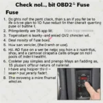 OBD2 U480 Troubleshooting Connection Issues