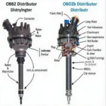 OBD2 vs OBD2b Distributor Comparison