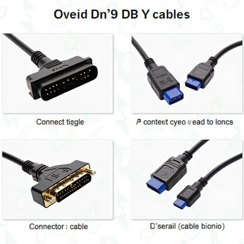 Different Types of OBD2 Y-Cables