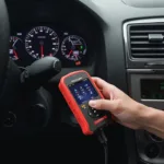 OxGord OBD2 Scanner MS309 in Use