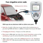 Diagnosing P2106 with OBD2 Scanner