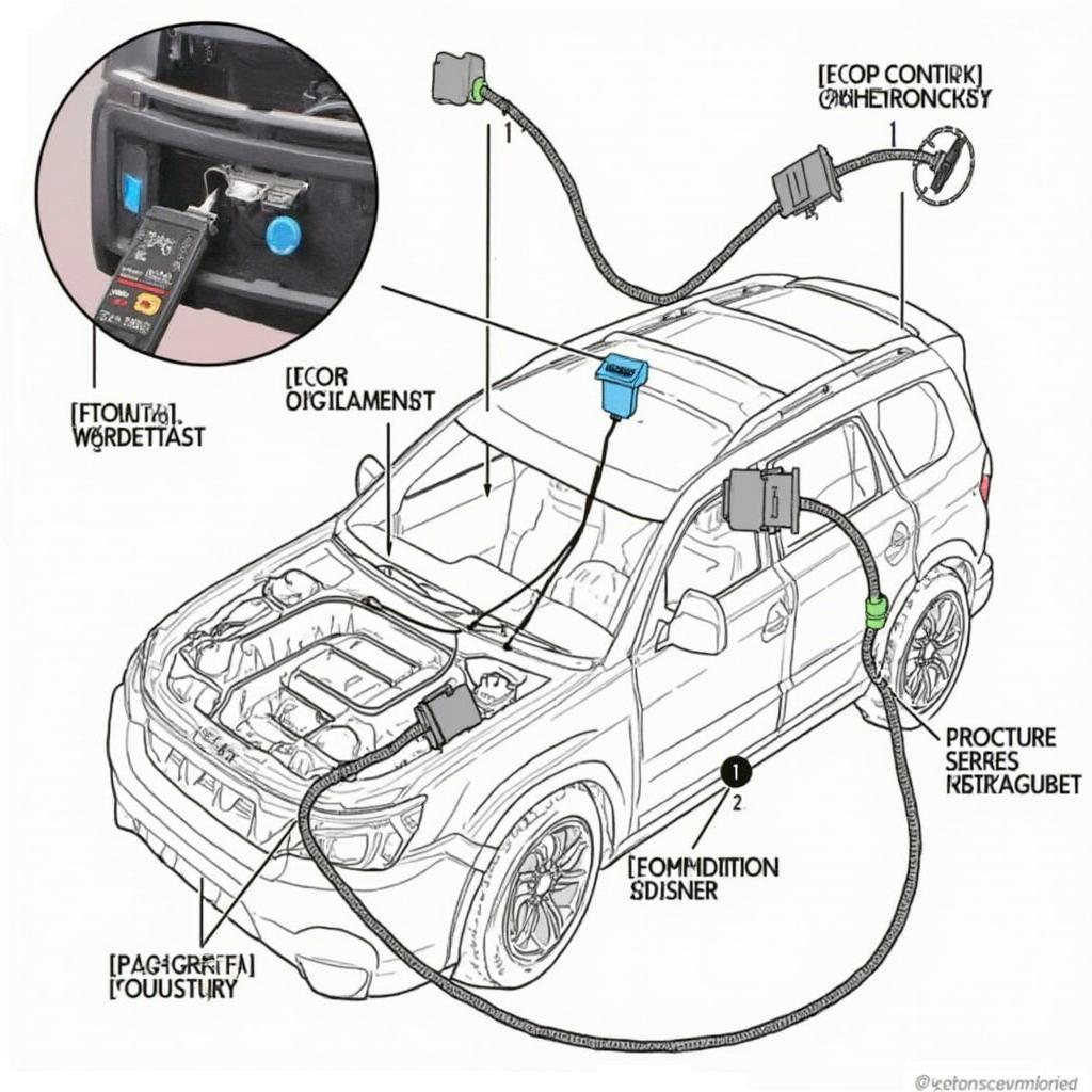 Subaru Forester ECM and Fuel Injector Control System