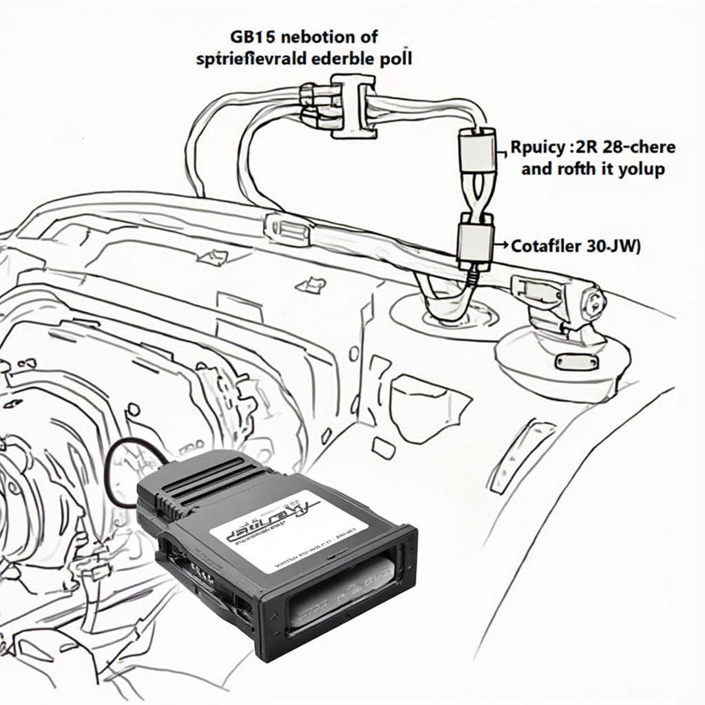 P75 OBD2 ECU Connection Diagram