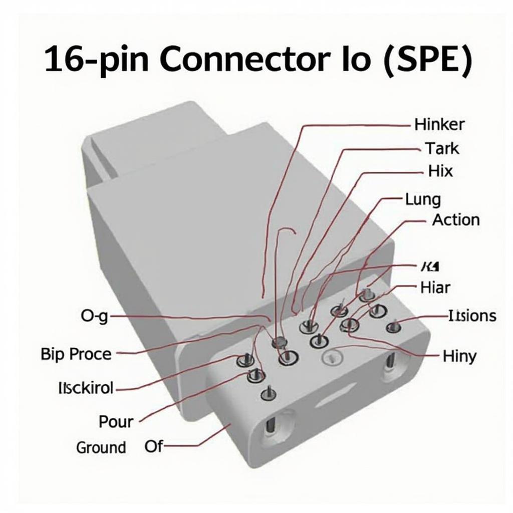 Panglong OBD2 Pinout Diagram